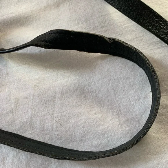 Coach black 'Chaise' pebbled leather crossbody bag/purse - Picture 10 of 14